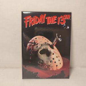 Friday The 13th Bloody Mask Fridge Magnet Official Collectible Decor
